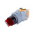 APT LA39-B 红色带灯旋钮 自锁圆形带灯交流220V选择开关 短柄 22mm 二位自锁