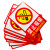 犀跃 消防标识标牌 安全警示贴标志贴 纸墙贴标志标示 24*33cm D黄色消火栓