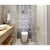 嗣音天然灰色大理石材马赛克卫生间浴室背景墙面地面滑瓷砖（50箱起发 图片