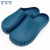 稳斯坦 WST575 手术鞋 手术室实验室洞洞鞋防滑包头 孔雀蓝35/36