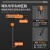科麦斯（KEMAISI）t型内六角扳手单个内六方2-5-10mm六棱6角加长球头平头螺丝刀套装 省力T型4mm平头