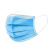 盾守 厂家现货一次性三层民用口罩蓝色熔喷布成人防护透气防尘口罩定制 每一种规格请拍50的倍数(50个一包) 成人口罩 蓝色