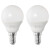 IKEASOLHETTA索海塔LED灯泡大螺口小螺口插脚灯具配件实用 乳白色球形LED灯泡E14470流明27