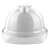伟光 安全帽YD-VT 新国标V型ABS 工地建筑电力施工监理 防砸透气抗冲击头盔 白色 按键式调节1顶