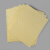 工业吸油棉 吸油垫 吸油片 强力吸油不吸水 吸油棉毡毯2/3/4/5mm 黄色3mm 40*50CM 100片/箱