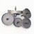 硬质合金开孔器 不锈钢开孔器 金属管道钢板钨钢开孔钻头15-100 165mm