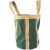 超大号加厚帆布工具包 马桶包 水暖安装电力施工风电高空作业起重袋 绿圆形30*40 30L