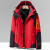 BURLEMON冲锋衣男女保暖户外两件套登山服三合一外套防风秋冬滑雪服 LSM552米白-女 4XL