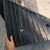 橡胶防滑减噪板地下车库坡道减震带缓冲垫减速板 1000x800x45mm空心普通款