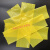 VCI气相防锈塑料包装袋自封口袋pe防锈膜工业机械金属汽配零部件 黄色无V型口无自封口 18X24X16丝黄色100个无V型口