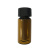 3 5 10 15 20 40 50 60ml透明螺口玻璃瓶试剂瓶样品瓶精油西林瓶 50ml棕色瓶(27*108)