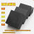 奥圣顿（AOSHENGDUN）工业橡胶垫块减震垫防震垫高缓冲加厚弹性空调机床设备耐磨橡皮板 50x50x10mm厚