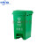 北京新国标分类脚踏垃圾桶室内拼接商场脚踩式垃圾箱 绿色30L脚踏