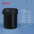 化科 实验室用 黑色避光密封罐 500/1000毫升塑料罐 150ml易拉罐黑色，22个装