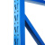 盛富永 货架仓储置物架多层展示架超市金属钢制储物架中型蓝色副架200KG/层长150*宽60*高200*4层SFYB0134