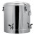 信基高格 商用全不锈钢饭桶储物桶 80L大容量保温桶双咀茶桶内胆内盖304不锈钢 50*55cm