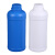 级塑料圆瓶250ml500毫升1L样品解胶剂瓶避光密封瓶试剂色精瓶 100ML半透明瓶子