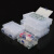 力王(POWERKING）透明电子元件盒工具分类零件盒塑料螺丝收纳盒分格物料盒174*98*22 十五格
