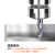 卡博斯 60度钨钢铣刀球刀CNC涂层硬质合质2刃铣刀立铣刀数控球头铣刀锣刀 R1.25*4D*50L