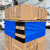 卡板绑带 牛津布打包缠绕布 托盘固定捆绑带 货物物流运输绷带 蓝色50cm*4.6米