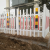 PVC塑钢护栏变压器护栏电力塑料围栏电箱污水池终端设备隔离柵栏 护栏高0.8m长度1米