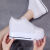 QRJA内增高波鞋女士内高跟运动鞋矮小个子超厚底韩版2023年新款厚底轻 白色 34