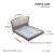 purpleleaf皮衣床皮床现代简约实木真皮床主卧大床双人床1.8米2米