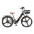 凤凰24/26寸电助力自行车电动车锂电池男女成人代步单车减震L8 26寸-7速-三刀轮-黑色 48v-6ah-纯电续航约15-18公里