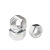 标准件碳钢六角螺母 螺丝帽 螺栓帽 镀白锌螺母大全标价为100个价格 M22白锌