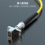 海奈 LC-ST单工转换法兰盘金属 光纤耦合器适配器法兰盘 光纤跳线延长对接头陶瓷A级工程 电信级 KLT-1S41