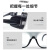 新款牛皮面罩电焊工专用防强光眼镜透明黑色玻璃护目镜耐磨 新款浅色 【可配面罩】