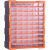 定制桌面饰品收纳盒螺丝零件物料工具盒抽屉式配件柜可挂墙电子件 64只抽屉橙