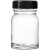 DYQT透明加厚玻璃样品瓶试剂瓶分装小瓶化工瓶液体密封瓶带内塞耐腐蚀 透明30ml+四氟垫
