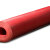 绝缘橡胶垫 10kv配电房高压防滑地毯 黑红绿色配电室耐高压绝缘垫 6mm【1米*10米】 红条纹 耐15KV