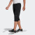 阿迪达斯 （adidas）速干舒适运动七分裤男女阿迪达斯 黑色 L XS