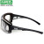 MSA/梅思安 10108311透明镜片+黑框 防雾防刮擦防护眼镜 12付/盒