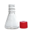 LABSELECT 甄选 三角细胞培养瓶摇菌瓶锥形透气盖PC玻璃瓶 125ml,24个/箱