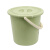 卫洋NO-1662 彩色塑料水桶 清洁提水桶物业环卫洗车桶加厚塑料桶带盖颜色随机 20L
