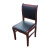 华睿星 班用椅子 会议椅子 实木椅 木质办公椅 PU皮401椅 加强款 默认拆装发货，不含安装