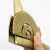 黄铜三角尺 铜直尺卡尺 复古半圆仪量角器 三角板绘图铜尺 波浪尺 0-120mm黄铜卡尺双刻度