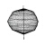 船用白昼信号球黑球体圆柱体菱形体单锥双锥标识网状黑信号球 双锥形状