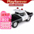 Playforever英国playforever小汽车耐顽儿童玩具车模型创意摆件生日新年礼物 叛逆热火警车系列黑白