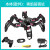 日曌 六足蜘蛛机器人diy开发套件 CR-6手机遥控控制仿生教学教 机器人本体散件