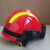 承琉定制17统型抢险救援头盔ABS应急救援消防安全帽防砸耐冲击防火地 红色头盔灯架