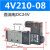 CHUKA巨开电磁阀4V210-08220V控制阀4V310 24V换向阀4V410-15气动 4V410-15电压DC24V