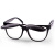 翻盖眼镜框 男 双层专用烧焊光平光墨镜护眼护目焊专电弧 012S白色自动变光+2保护片+送眼 镜盒