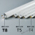 T4灯管长条细灯管浴霸小日光灯管老式荧光灯三基色T5镜前灯管 集客家 T4 16W(不算针46.3CM)2支 白  其它