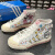 阿迪达斯 （adidas）三叶草男鞋 NIZZA新款迪士尼米奇联名时尚帆布鞋运动休闲鞋GZ8838 GZ8838 35.5