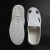 瓦特阿尔 PVC底防静电鞋帆布四孔透气工作鞋 YH12白色 43码