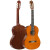 雅马哈（YAMAHA）CS40古典小吉它初学考级练习乐器jita原木色亮光36英寸